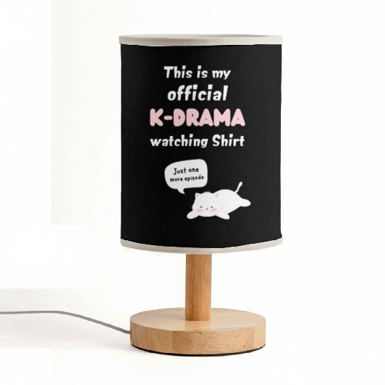Official K-Drama Watching Fabric Lamps Kpop Fan