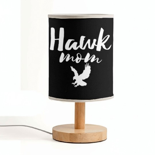 Hawk Mom Fabric Lamps