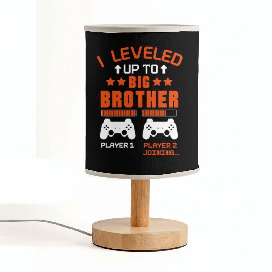 I Leveled up to Big brother Promoted To Big brothe Fabric Lamps