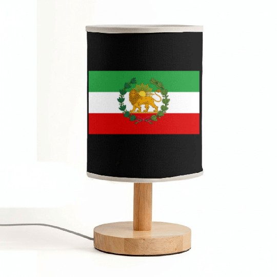 Flag of Iran Lion and Sun Fabric Lamps