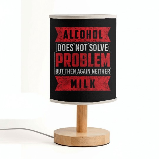 Alcohol Drunk Vodka Bachelor Fabric Lamps