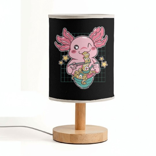 Funny Kawaii Axolotl Fabric Lamps