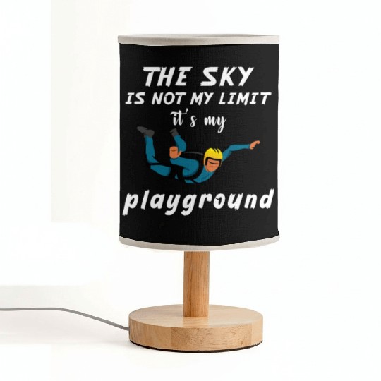 The Sky Is Not My Limit It Is My Playground. Fabric Lamps