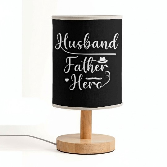 Husband Father Hero Father's Day Gift Fabric Lamps