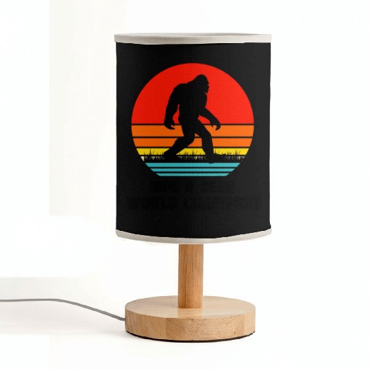 World Big Foot Hide and Seek Fabric Lamps