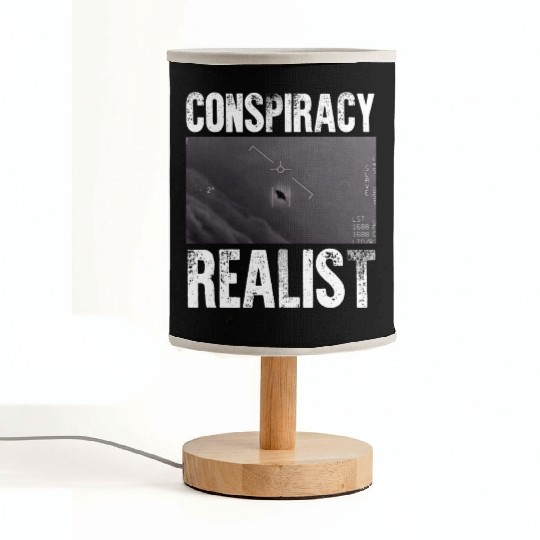Conspiracy Realist Fabric Lamps UFO Government Sighting