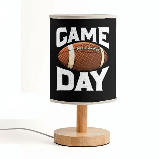 American Football Sunday Game Day Fabric Lamps