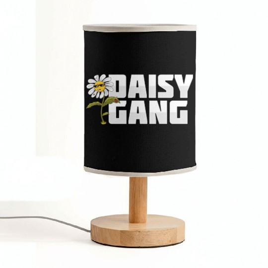 Daisy Garden Gardening Gardener Fabric Lamps