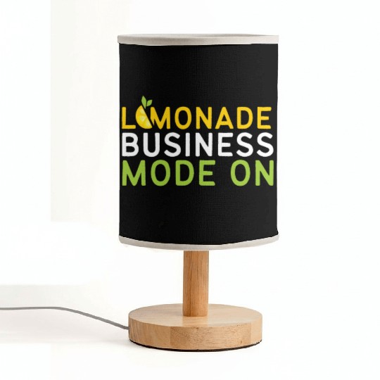 Lemonade Business Mode On Lemon Juice Boss Fabric Lamps