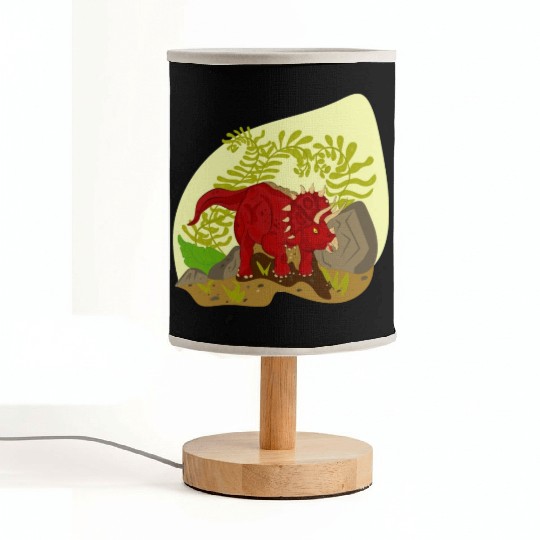 Triceratops horridus Fabric Lamps