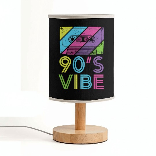90's Vibe Retro Cassette Tape Music Fabric Lamps