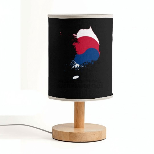 Korea Funny Tourist Korean Pride Adult Men's Fabric Lamps