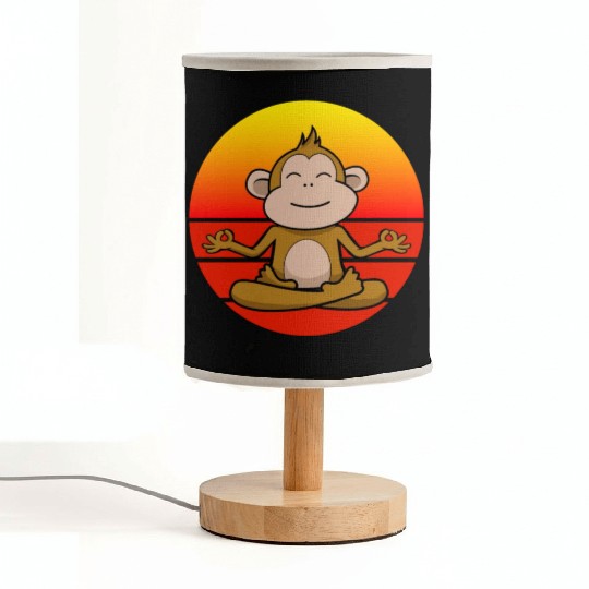 Yoga Monkey, Meditation Yoga For Children And Fabric Lamps