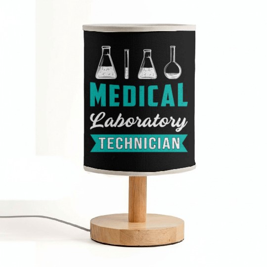 Medical Laboratory Technician Science Lab Tech Fabric Lamps
