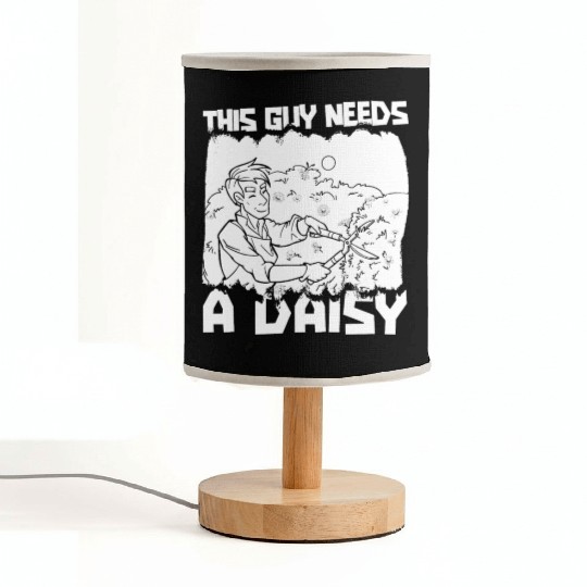 Daisy Garden Gardening Gardener Fabric Lamps