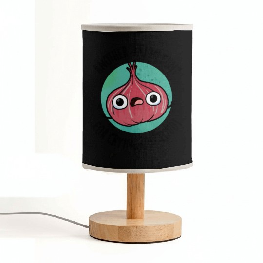Another Onion PUn For Crying Out Loud Funny Veggie Fabric Lamps