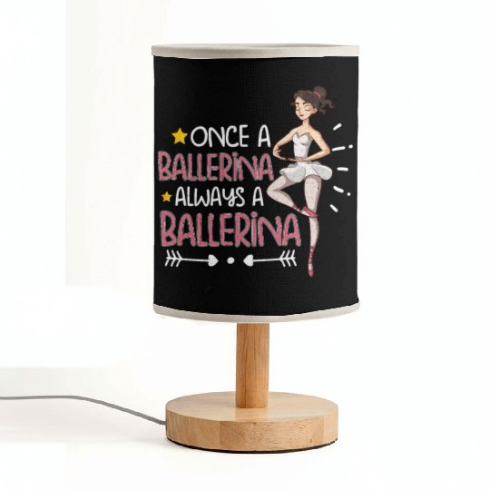 Ballet Ballerina Dance Dancer Dancing Ballet Gift Fabric Lamps