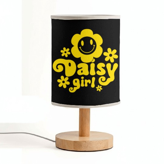 daisy girl Fabric Lamps