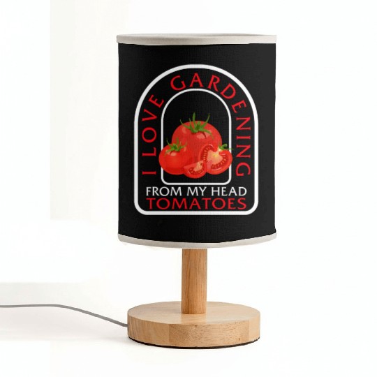 Tomato Vegetable Fabric Lamps, I Love Gardening From My