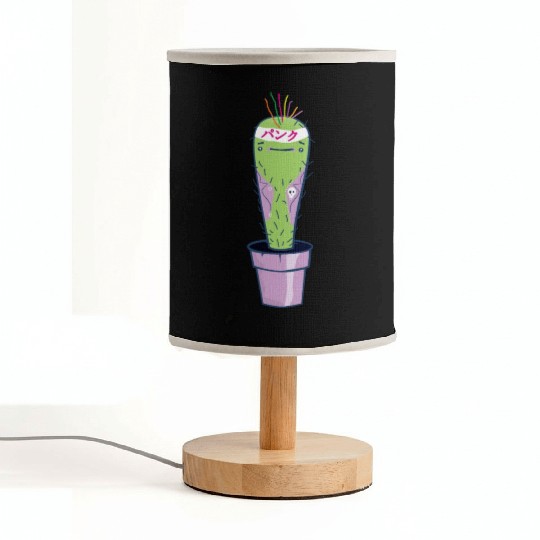 Punk rock cactus. Fabric Lamps