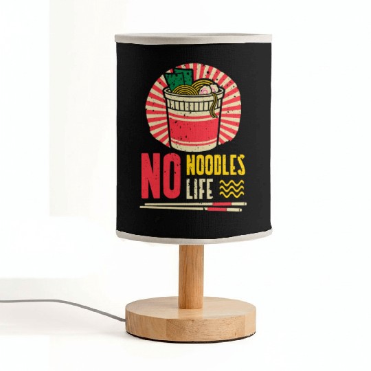 No Noodles No Life | Ramen Lover | Japan Culture Fabric Lamps