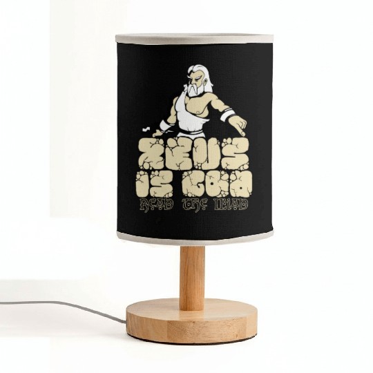 Zeus is god! Fabric Lamps
