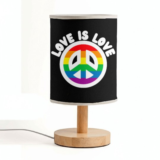 Pride flag - Pride quote lgbt community Fabric Lamps