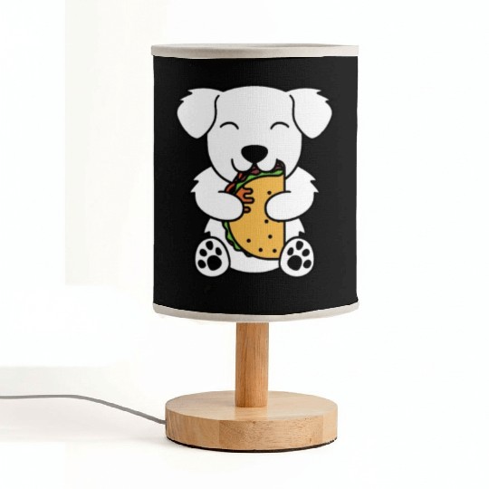 Great Pyrenees Taco Lover Fabric Lamps