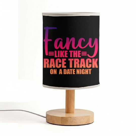 Fancy Like The Race Track On A Date Night 3 Fabric Lamps