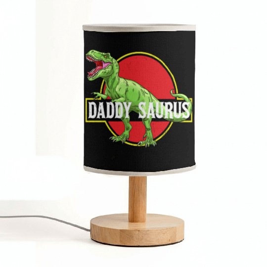 Daddysaurus Papasaurus Fabric Lamps