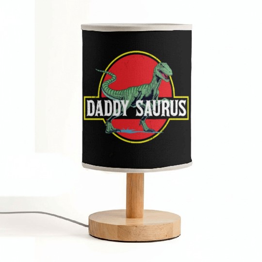 Daddysaurus Papasaurus Fabric Lamps