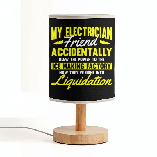 Electrician Electrical Engineer Lineman Fabric Lamps