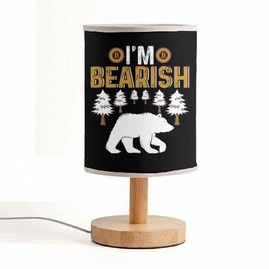 I'm Bearish Bitcoin Fabric Lamps