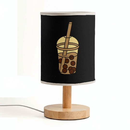 design comic bubble tea Fabric Lamps