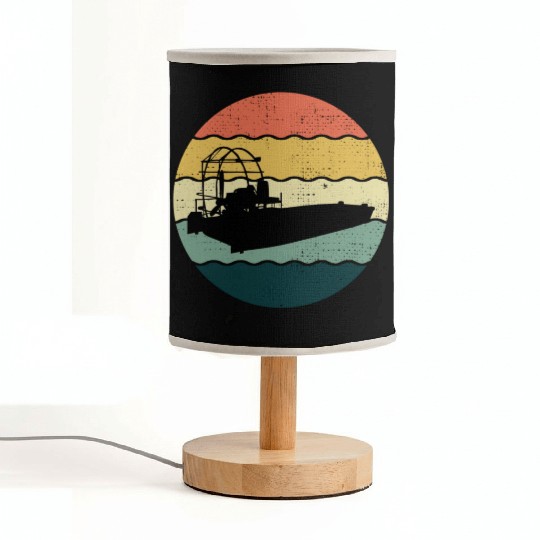 Airboat Fanboat Airboating Planeboat Swamp boat Fabric Lamps