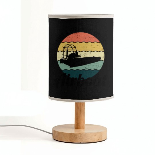Airboat Fanboat Airboating Planeboat Swamp boat Fabric Lamps