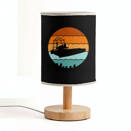 Airboat Fanboat Airboating Planeboat Swamp boat Fabric Lamps