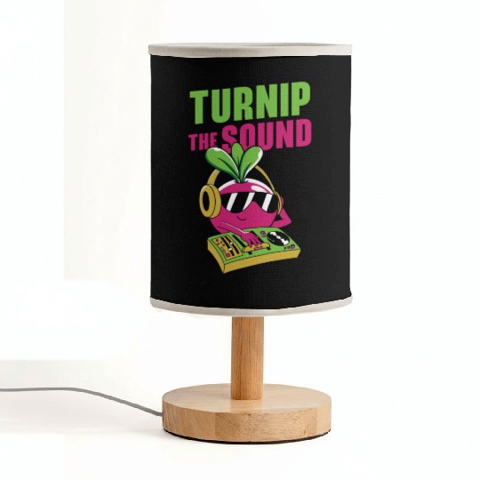 Music Turnip Party Music Lover Vegetable Fabric Lamps