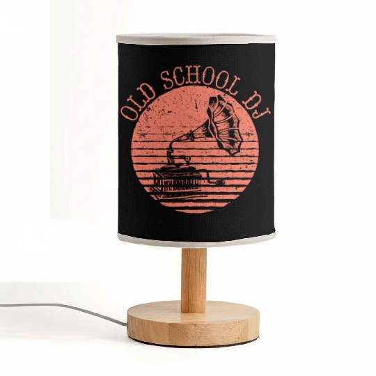 Old School DJ Music Old School DJ Music gift inspi Fabric Lamps