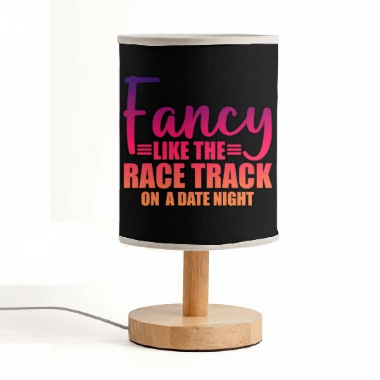 Fancy Like The Race Track On A Date Night 3 Fabric Lamps