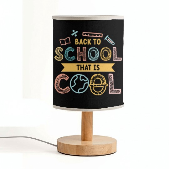 Kids Back to School That Is Cool Design Fabric Lamps