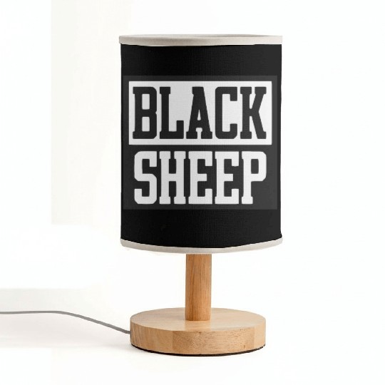 Black Sheep Fabric Lamps