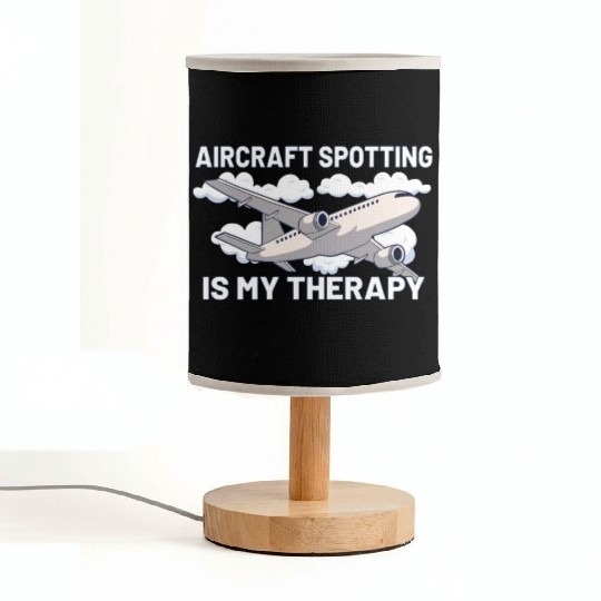 Aircraft Spotting Airplane Aircraft Spotter Fabric Lamps