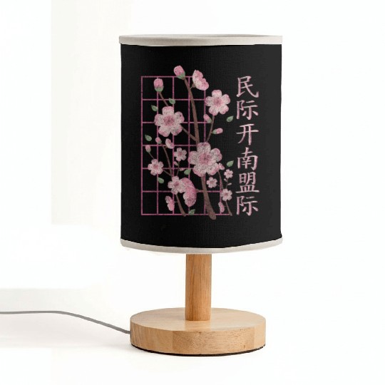 Cherry Blossom Flowers Beauty Fabric Lamps