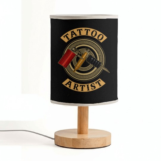 Tattoo Artist Job Ink Art Fabric Lamps