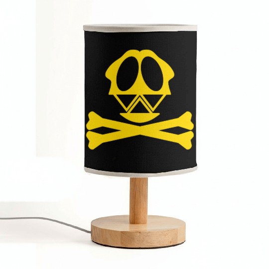 Silly Crossbones Fabric Lamps