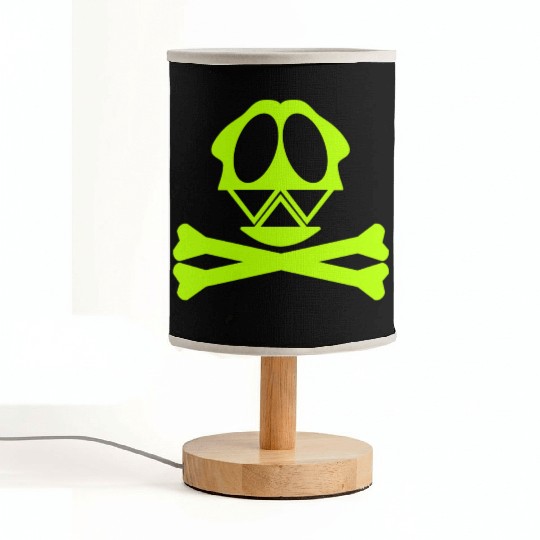 Silly Crossbones Fabric Lamps