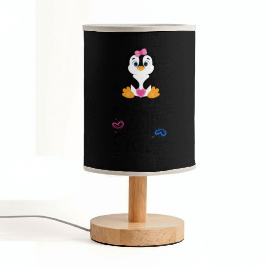 I love my little sister Pinguin Fabric Lamps
