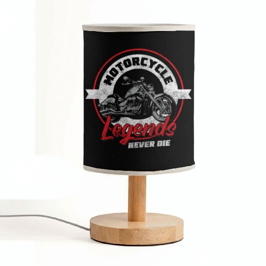 Biker Hard Rock Racing Sport Fabric Lamps