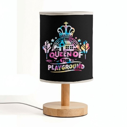 Queen of The Playground Back to School Fabric Lamps